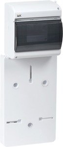 Фото IEK MPP10-1 Панель ПУ1/2-6 1-фазн. счетчика с бокс 6 мод ИЭК