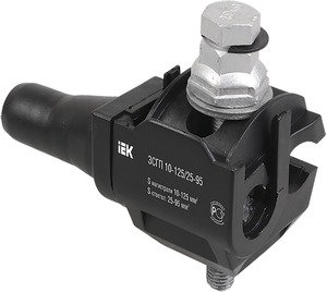 Фото IEK UZSG-16-S10-120-S25-95 Зажим ЗСГП 35-120-25-95 (CDR-CN 1S 95 UK)