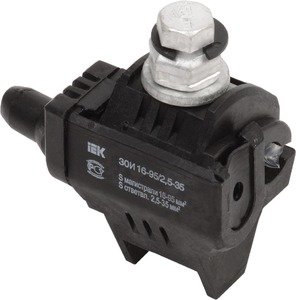 Фото IEK UZA-11-D25-D95 Зажим ответвительный изолированный ЗОИ 25-95-25-95 (P70 P95 P3X-95 SLIW17 1 SLIP22 1 SLIP22 12)