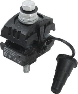 Фото IEK UZA-11-D25-D95-ECLN Зажим ответвительный изолированный ЗОИ 25-95-25-95 ECOLINE ИЭК