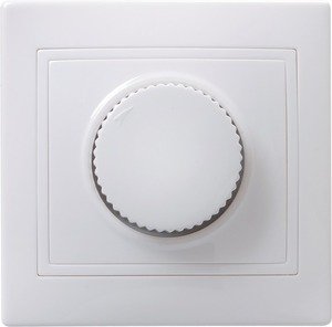Фото IEK EDK10-K01-03-DM ВСР10-1-0-КБ Светорегулятор поворот КВАРТА (белый)