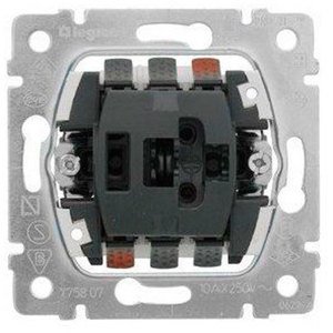 Фото Legrand Galea Life 775807 Выключатель одноклавишный промежуточный (10 А, механизм, скрытая установка)