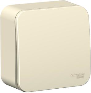 Фото Schneider Electric BLNCA101012 BLANCA О/У 1-клавишный ВЫКЛЮЧАТЕЛЬ (cх.1) с самовозвр.,ИЗОЛ.ПЛ.,10А,МОЛОЧНЫЙ