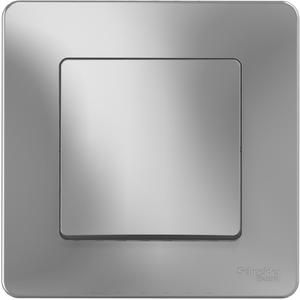 Фото Schneider Electric Blanca BLNVS010603 Переключатель одноклавишный (10 А, в сборе, с/у, алюминий)