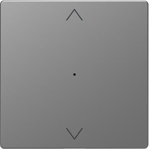 Фото Schneider Electric Merten D-Life PlusLink MTN5215-6036 Клавиша одиночная для жалюзи (нержавеющая сталь)