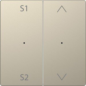 Фото Schneider Electric Merten D-Life PlusLink MTN5227-6033 Клавиша двойная "S1/S2+Вверх/Вниз" (сахара)