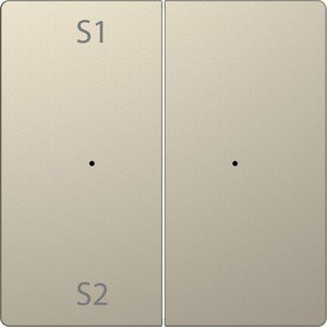 Фото Schneider Electric Merten D-Life PlusLink MTN5226-6033 Клавиша двойная "S1/S2" (сахара)