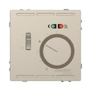 Фото Merten D-Life MTN5764-6033 Термостат теплого пола (10 А, под рамку, скрытая установка, сахара)