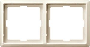 Фото Schneider Electric Merten Artec MTN481244 Рамка 2-постовая (универсальная, бежевая)