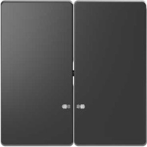 Фото Schneider Electric Merten D-Life MTN3420-6034 Клавиша двойная (линза индикации, антрацит)