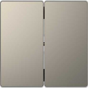 Фото Schneider Electric Merten D-Life MTN3400-6050 Клавиша двойная (никель)