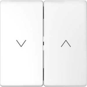 Фото Schneider Electric Merten D-Life MTN3855-6035 Клавиша для жалюзи двойная (белый лотос)