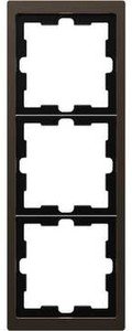 Фото Schneider Electric Merten D-Life MTN4030-6552 Рамка 3-постовая (универсальная, мокко)