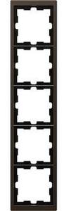 Фото Schneider Electric Merten D-Life MTN4050-6552 Рамка 5-постовая (универсальная, мокко)