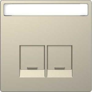 Фото Merten D-Life MTN4574-6033 Крышка розетки компьютерной (RJ45, песочная)