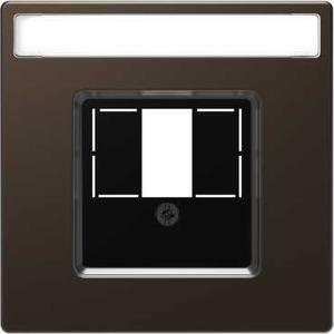Фото Merten D-Life MTN4250-6052 Крышка розетки TAE/Audio/USB (RJ45/RJ11/RJ12/USB/Audio, мокко)