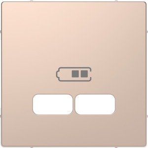 Фото Merten D-Life MTN4367-6051 Крышка розетки USB (USB, шампань)