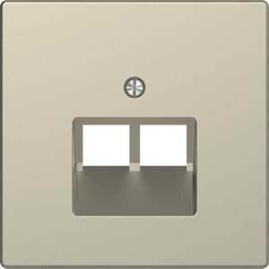 Фото Schneider Electric Merten D-Life MTN4522-6033 Крышка розетки информационной (2xRJ45, сахара)