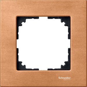 Фото Schneider Electric Merten M-Elegance MTN4051-3470 Рамка 1-постовая (универсальная, бук)