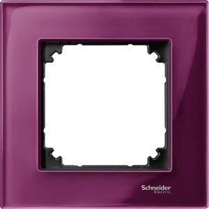 Фото Schneider Electric Merten M-Elegance MTN4010-3206 Рамка 1-постовая (универсальная, рубин)