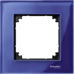 Фото Schneider Electric Merten M-Elegance MTN4010-3278 Рамка 1-постовая (универсальная, сапфир)