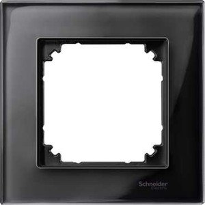 Фото Schneider Electric Merten M-Elegance MTN404103 Рамка 1-постовая (универсальная, оникс)