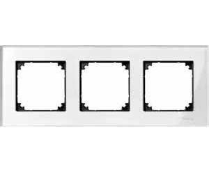 Фото Schneider Electric Merten M-Elegance MTN404319 Рамка 3-постовая (универсальная, бриллиант)