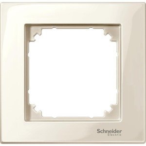 Фото Schneider Electric Merten M-Plan MTN515144 Рамка 1-постовая (универсальная, бежевый)