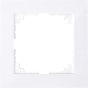 Фото Schneider Electric Merten M-Pure Decor MTN4010-3625 Рамка 1-постовая (универсальная, белый)