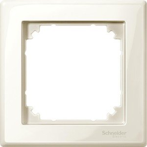 Фото Schneider Electric Merten M-Smart MTN478144 Рамка 1-постовая (универсальная, бежевый)