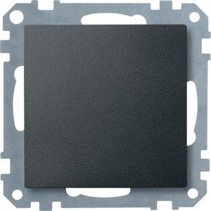 Фото Schneider Electric Merten System M MTN391814 Заглушка (под рамку, скрытая установка, антрацит)