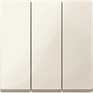Фото Schneider Electric System M MTN312644 Клавиша тройная (бежевая)