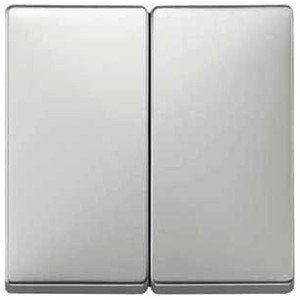 Фото Schneider Electric Merten Artec/Antique MTN412546 Клавиша выключателя двойная (стальная)