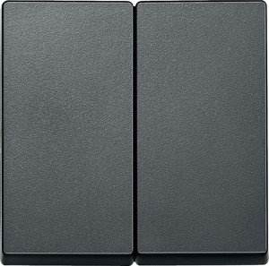 Фото Schneider Electric System M MTN433514 Клавиша двойная (антрацит)