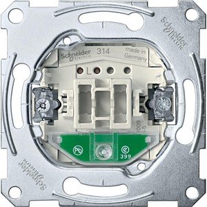 Фото Schneider Electric System M QuickFlex MTN3136-0000 Переключатель одноклавишный перекрестный (10 А, механизм, подсветка, скрытая установка)