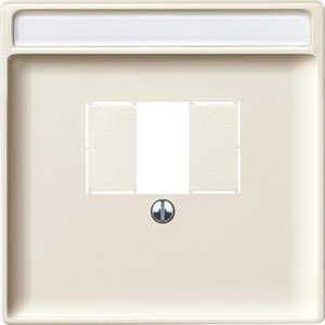Фото Schneider Electric Merten Artec MTN297844 Крышка розетки информационной (RJ11/RJ45/Audio/USB, TAE, бежевая)