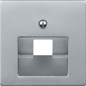 Фото Schneider Electric System M MTN298360 Крышка розетки компьютерной (RJ45, алюминий)