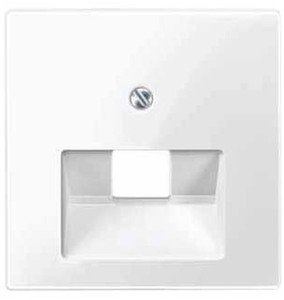 Фото Schneider Electric System M MTN296219 Крышка розетки компьютерной (RJ45, полярно-белая)