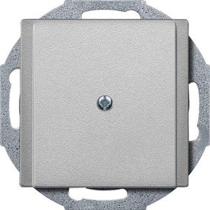 Фото Schneider Electric Merten System M MTN295560 Вывод кабеля (под рамку, скрытая установка, алюминий)