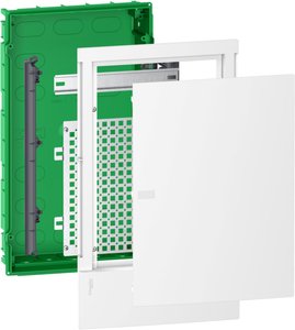Фото Schneider Electric MIP312FU MINI PRAGMA IT щит МУЛЬТИМЕД. встраив. с белой дв. 3РЯДАх12МОД.,IP40,IK07,Италия