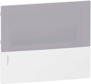 Фото Schneider Electric MIP22112T MINI PRAGMA ЩИТ ВСТРАИВ. С ДЫМЧАТОЙ ДВ. 1РЯД/12МОД,IP40,IK07,63А,2 клеммы,Италия