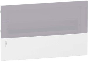 Фото Schneider Electric MIP22118T MINI PRAGMA ЩИТ ВСТРАИВ. С ДЫМЧАТОЙ ДВ. 1РЯД/18МОД,IP40,IK07,63А,2 клеммы,Италия