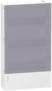 Фото Schneider Electric MIP12312 MINI PRAGMA ЩИТ НАВЕСНОЙ С БЕЛОЙ ДВ. 3РЯД/36МОД,IP40,IK07,63А,2 клеммы,Италия