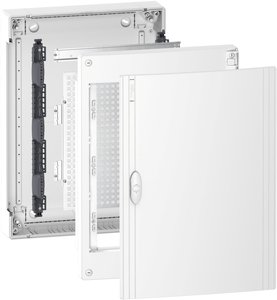 Фото Schneider Electric PRA318SU PRAGMA IT щит МУЛЬТИМЕДИЙНЫЙ навесной с белой дв. 3РЯДАх18МОД,IP40, IK07, Италия