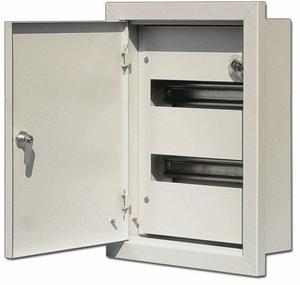 Фото DEKraft 30102DEK Корпус мет. встр. 430х330х120, 24 мод., IP31, ЩРВ-24