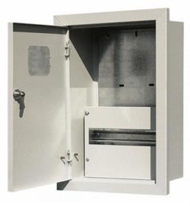 Фото DEKraft 30301DEK Корпус мет. учет. встр. 430х330х160, 1-фазн., 12 мод.,