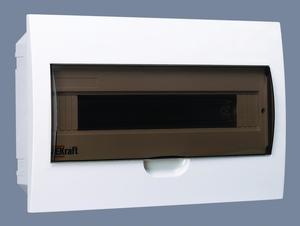Фото DEKraft 31005DEK Корпус пласт. встраиваемый 18 модулей, IP41, ЩРВ