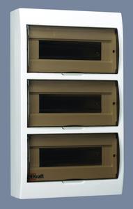 Фото DEKraft 31014DEK Корпус пласт. навесной 36 модулей, IP41, ЩРН-П-36 D