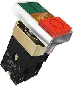 Фото DEKraft 25062DEK Перекл. I-O PPBB ?22 мм Цвет:ЗЕЛЕНЫЙ-КРАСНЫЙ неон 2