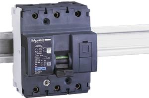 Фото Schneider Electric Acti 9 18638 Автоматический выключатель трехполюсный 50А (37.5 кА, C)